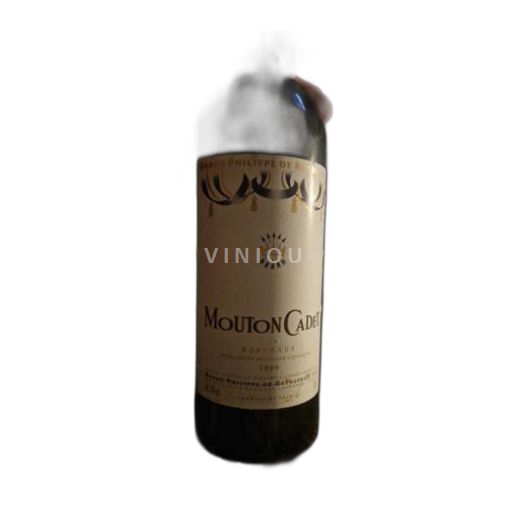 Bordeaux Baron Philippe de Rothschild Mouton Cadet 1990