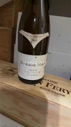 Bourgondië Rully Domaine Ninot La Barre 2019