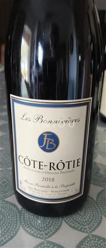 Rhône Valley Côte-Rôtie Earl Bracoud Les Bonnivières 2018