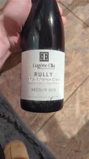 Bourgondië Rully Premier Cru Eugène Elia 1er Cru Champs Cloux 2015