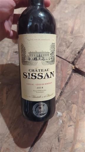 Bordeaux Cadillac-côtes-de-bordeaux Château Issan 2018