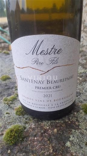 Burgundsko Santenay Premier Cru Mestre Père & Fils 2021