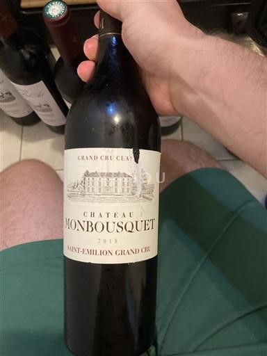 Bordeaux Saint-Émilion Grand Cru Grand Cru Château Monbousquet 2018