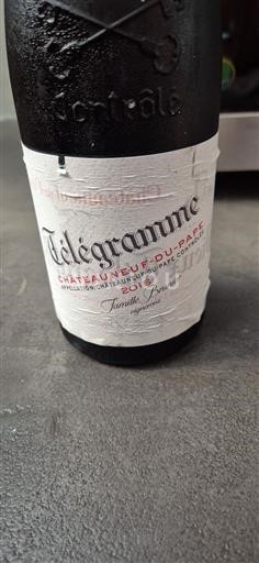 Rhône Valley Châteauneuf-du-Pape Domaine Vieux Télégraphe Télégramme 2015