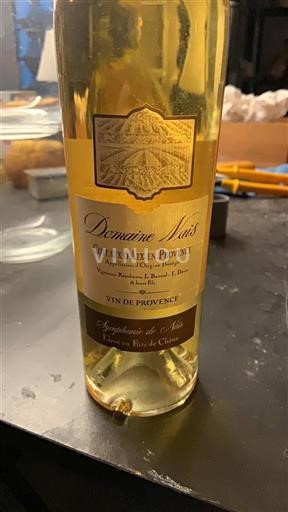 Provence Coteaux-d'aix-en-provence Domaine Naïs Symphonie de Naïs 2019