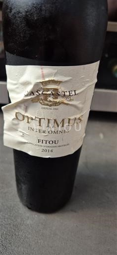 Vin Rouge sec Optimus Interomnes Cascatel 2014 France Languedoc Fitou AOC