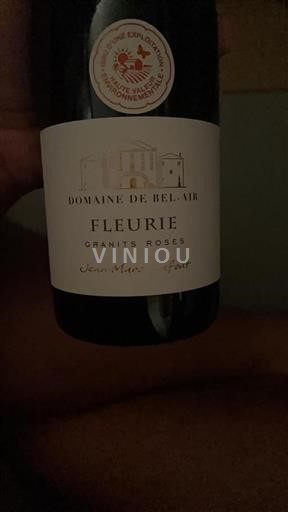 Beaujolais Fleurie Domaine Bel-Air Granits Roses 2019