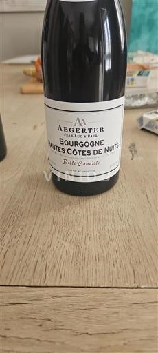 Bourgondië Niet gespecificeerd Jean-Luc & Paul Aegerter Belle Canaille Niet-geïntegreerd