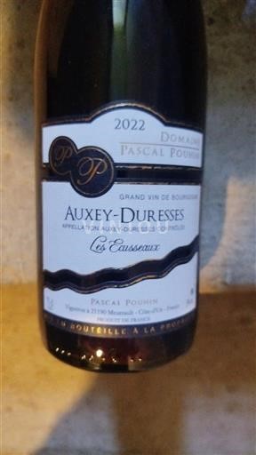 Burgund Auxey-Duresses Domaine Pascal Pouhin Les Eauxseaux 2022