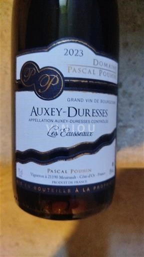 Burgund Auxey-Duresses Domaine Pascal Pouhin Les Ecussaux 2023
