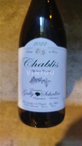 Bourgogne Chablis Domaine Gally Schaller 2022