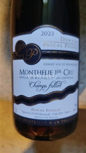 Burgundsko Monthélie Premier Cru Domaine Pascal Pouhin Champs Fulliot 2023