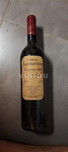 Sudoeste Cahors Château Lamartine Expression 2000