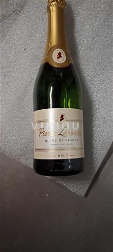 Vin Effervescent Blanc brut Pierre Larousse Non millésimé France Champagne AOC blanc_de_blancs