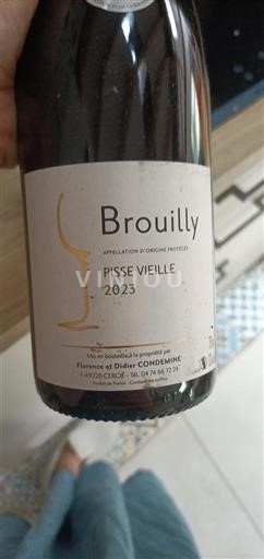 Beaujolais Brouilly Florence et Didier Condemine Pisse Vieille 2023