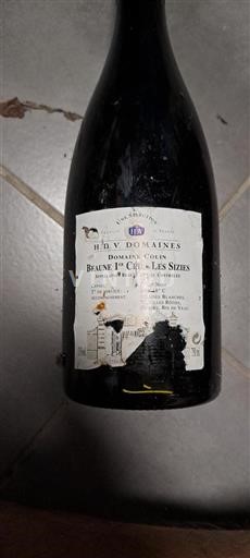 Burgund Beaune Premier Cru Domaine Colin Les Sizies 1998
