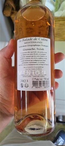 Provence, Nedre Rhônedal, Korsika Middelhavet Cave les Coteaux du Rhône La Balade de Coline 2023