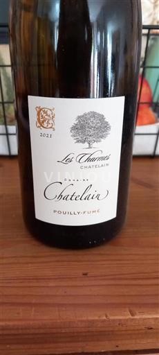 Vallée de la Loire Pouilly-fumé Chatelain Les Charmes Chatelain 2021
