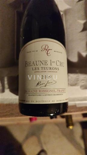 Bourgogne Beaune Premier Cru Domaine Rossignol-Trapet Les Teurons 2019