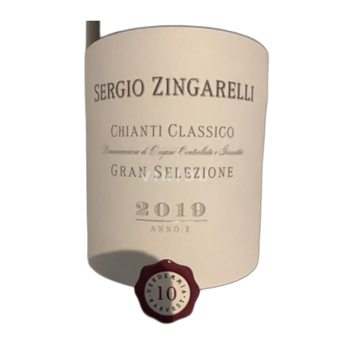 Toscane Chianti Classico Sergio Zingarelli Gran Selezione 2019