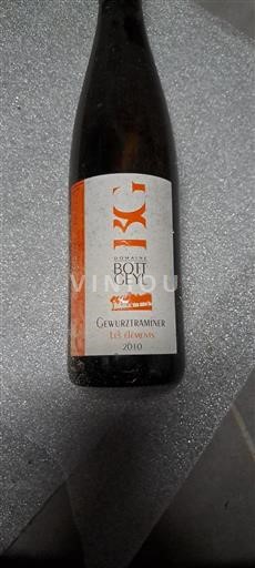 Alsace Gewurztraminer Grand Cru Domaine Bott-Geyl Les Éléments 2010