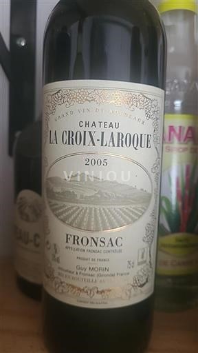 Bordeaux Fronsac Château La Croix-Laroque 2005