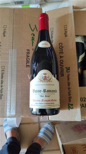 Bourgogne Vosne-romanée Domaine François Gerbet Aux Réas 2012