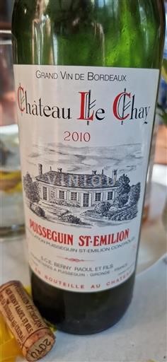 Bordeaux Puisseguin-saint-émilion Château Le Chay 2010