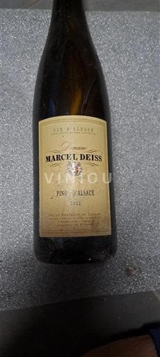 Elsass Nicht spezifiziert Marcel Deiss 2012