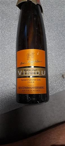 Elzas Alsace Grand Cru Grand Cru Anne Boecklin Schlossberg 2008