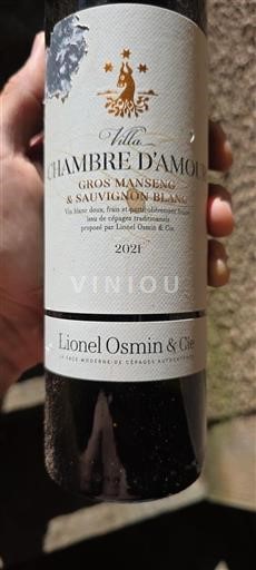 Sydvestfrankrig Côtes de Gascogne Lionel Osmin & Cie Villa Chambre d'Amour 2021