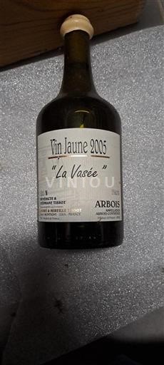 Jura Arbois Domaine André et Mireille Tissot La Vasée 2005