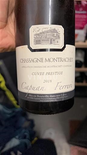 Borgogna Chassagne-Montrachet Capuano-Ferreri Prestige 2018