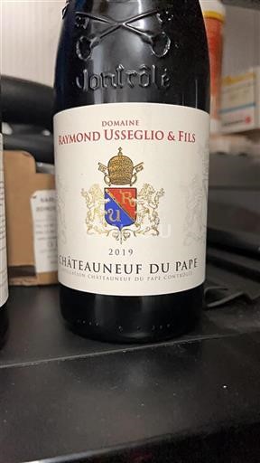 Rhône Valley Châteauneuf-du-Pape Raymond Usseglio & Fils 2019