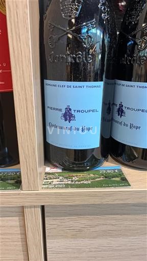 Údolí Rhôny Châteauneuf-du-Pape Domaine Clef de Saint Thomas Pierre Troupel 2023