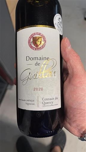 Zuidwest-Frankrijk Coteaux-du-Quercy Domaine Guillau 2020