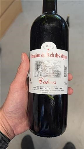 Sydvestfrankrig Cahors Domaine Pech des Vignes 2021