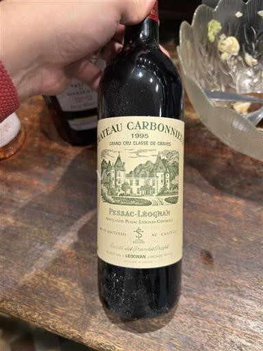 Bordeaux Pessac-Léognan Grand Cru Château Carbonnieux 1995