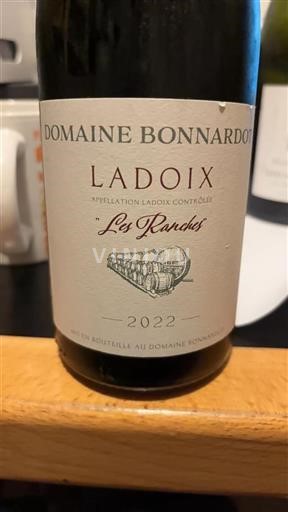 Burgundsko Ladoix Domaine Bonnardot Les Ranches 2022