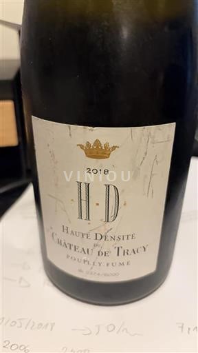 Vallée de la Loire Pouilly-fumé Château Tracy Haute Densité 2018