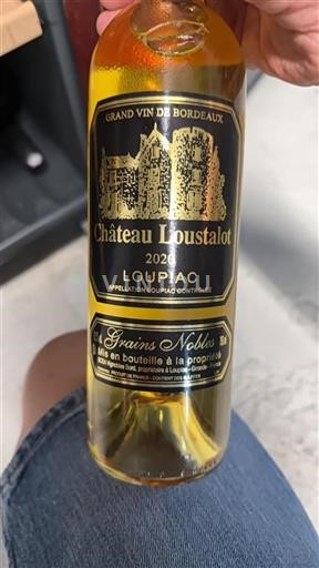 Bordeaux Loupiac Château Loustalot Grains Nobles 2020