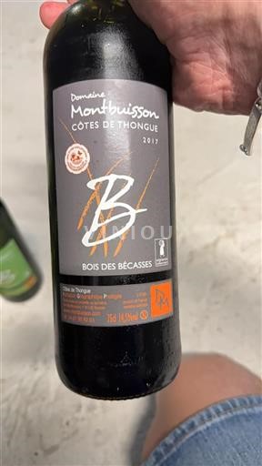Linguadoca e Rossiglione Côtes de Thongue Domaine Montbuisson Bois des Bécasses 2017