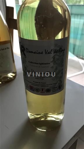 Languedoc et Roussillon Pays d'oc Domaine Val de Ray Collection éphémère Non Millésimé