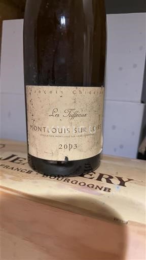 Valle della Loira Montlouis-sur-Loire François Chidaine Les Tuffeaux 2003