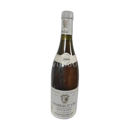 Burgundsko Chablis Premier Cru La Meulière Monts de Milieu 2000