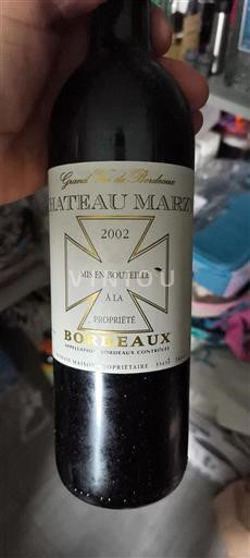 Bordeaux Château Marzy 2002