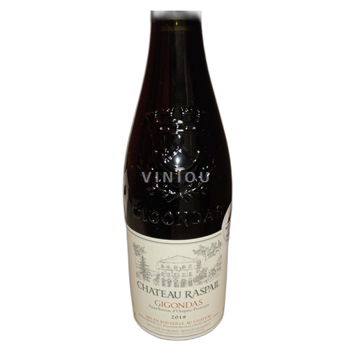 Rhônen laakso Gigondas Château Raspail 2018