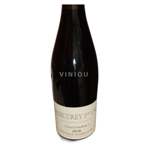 Bourgogne Mercurey Michel Sarrazin Les Croichots 2018