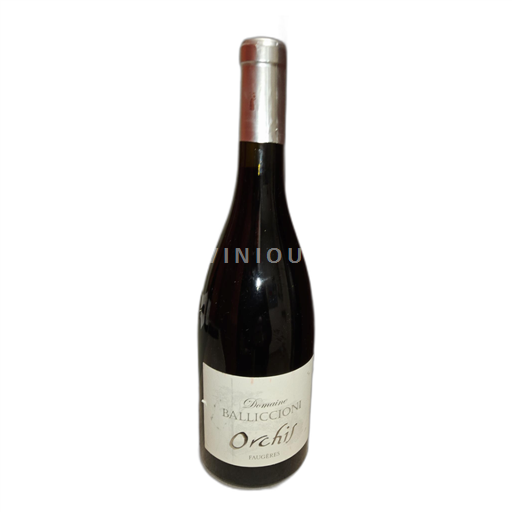 Languedoc Faugères Domaine Balliccioni Orchis 2019