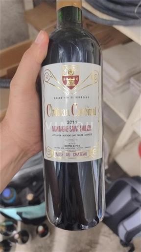 Bordeaux Montagne-saint-émilion Château Cardinal 2011